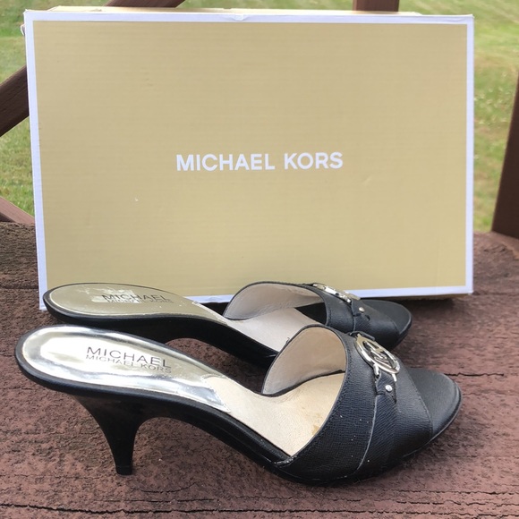 Michael Kors Slip on Heels - Picture 2 of 5
